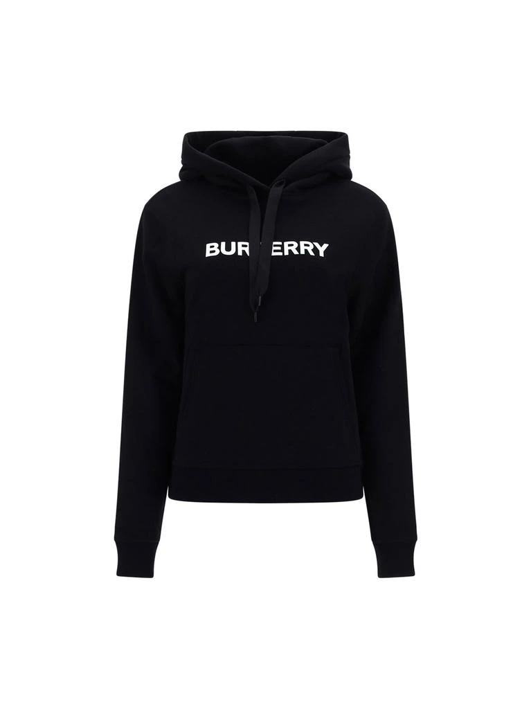 商品Burberry|Burberry Logo Printed Drawstring Hoodie,价格¥5825,第1张图片