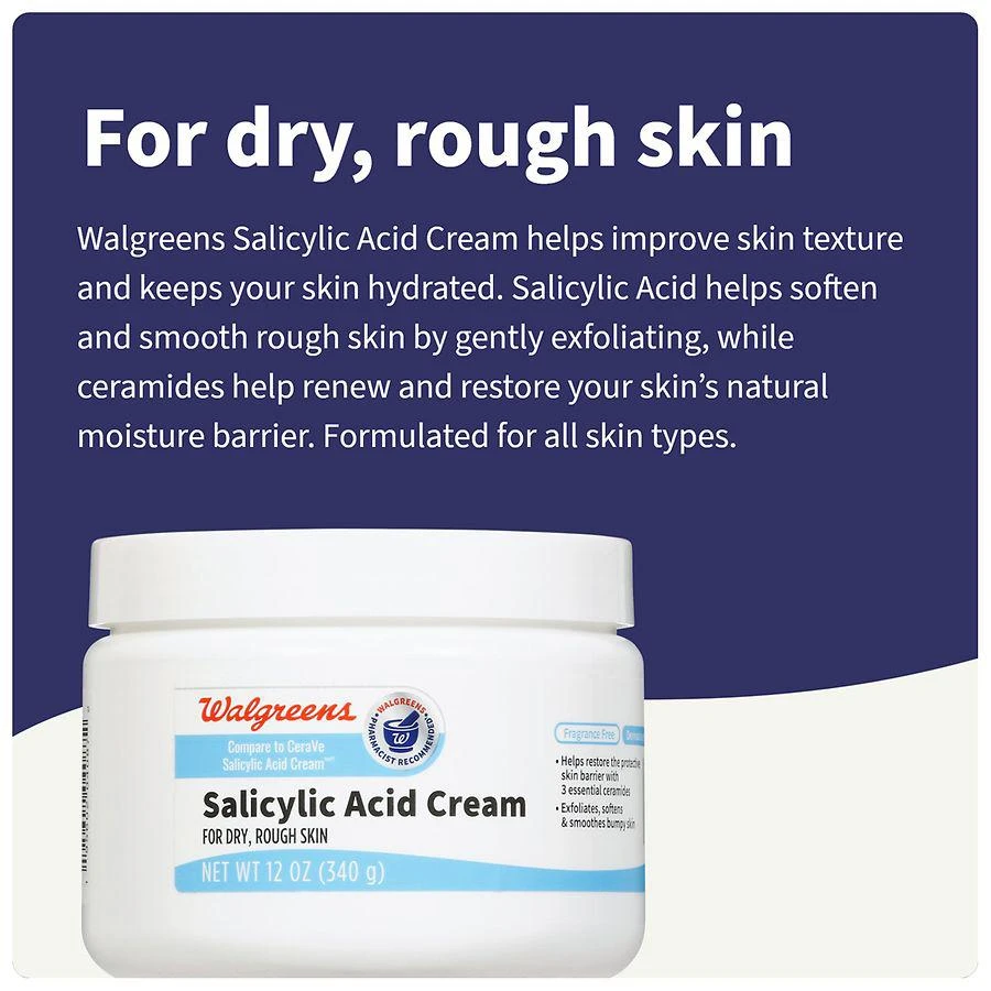 Salicylic Acid Cream Fragrance Free 商品
