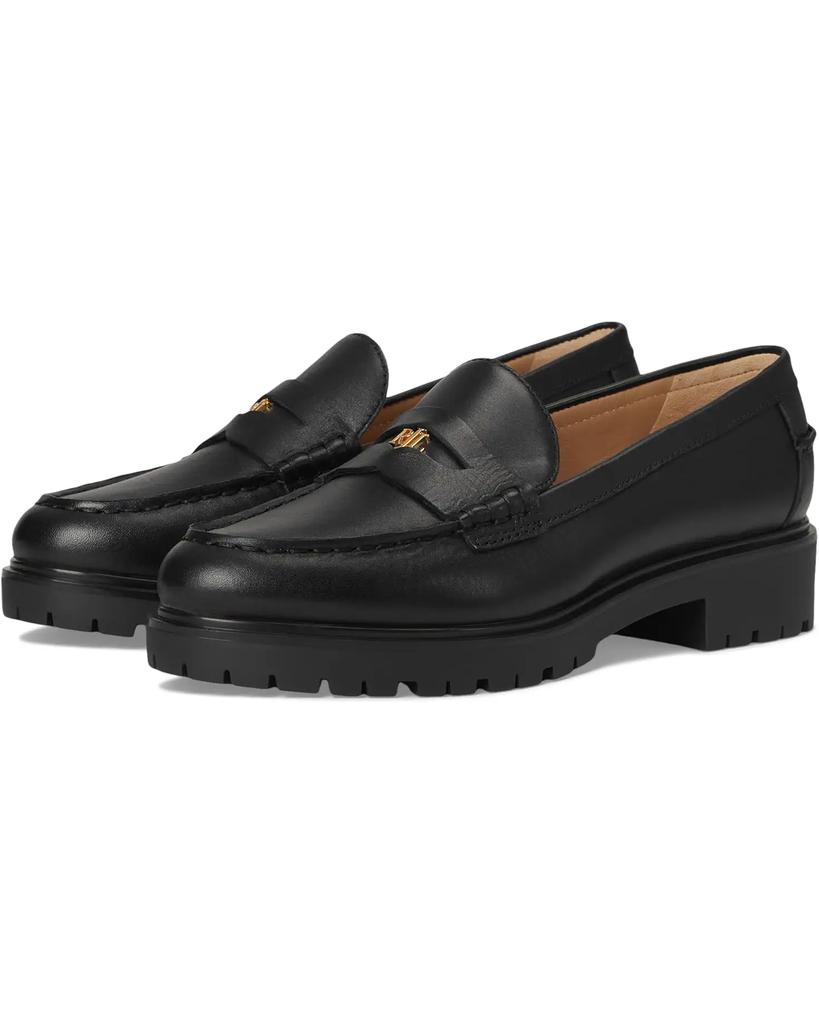 Mocassins penny en cuir Lauren Ralph Lauren Marli pour femmes image 2