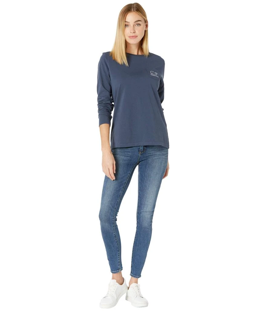 商品Vineyard Vines|Long Sleeve Whale Print Tee,价格¥358,第4张图片详细描述