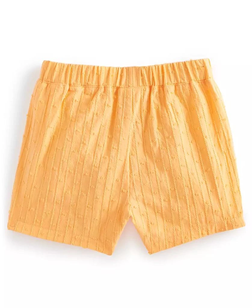 商品First Impressions|Baby Girls Swiss Dot Woven Cotton Ruffled Shorts, Created for Macy's,价格¥31,第2张图片详细描述