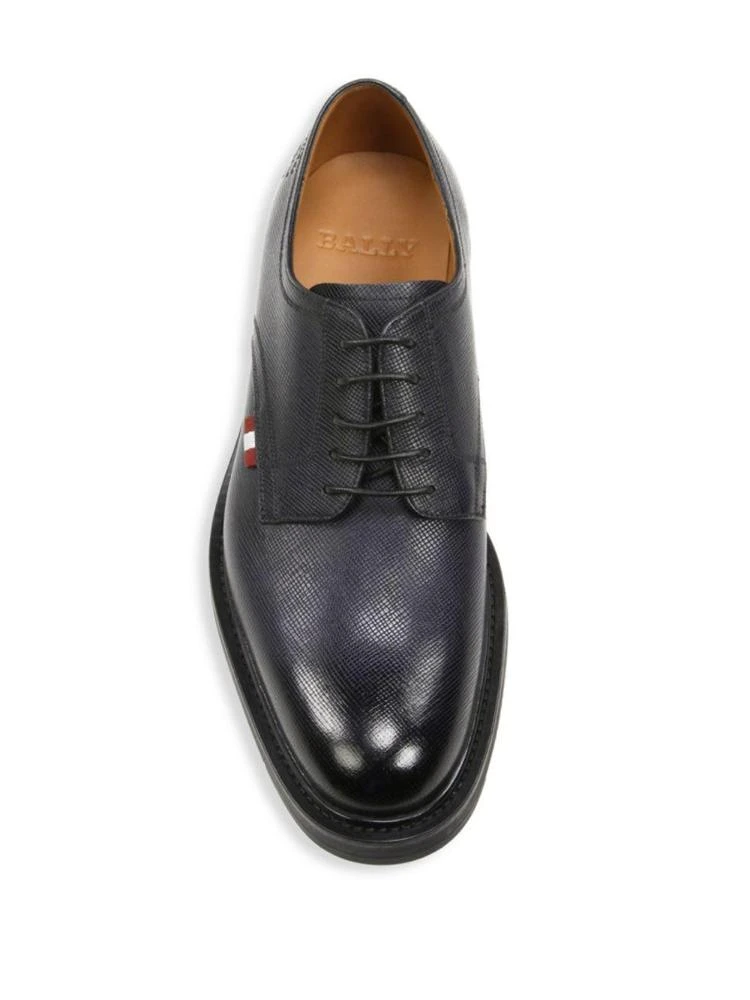 商品Bally|Viko Thick Sole Leather Derbys,价格¥1546,第4张图片详细描述