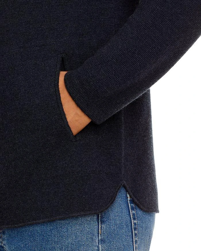 Merino Wool Zip Front Sweater 商品