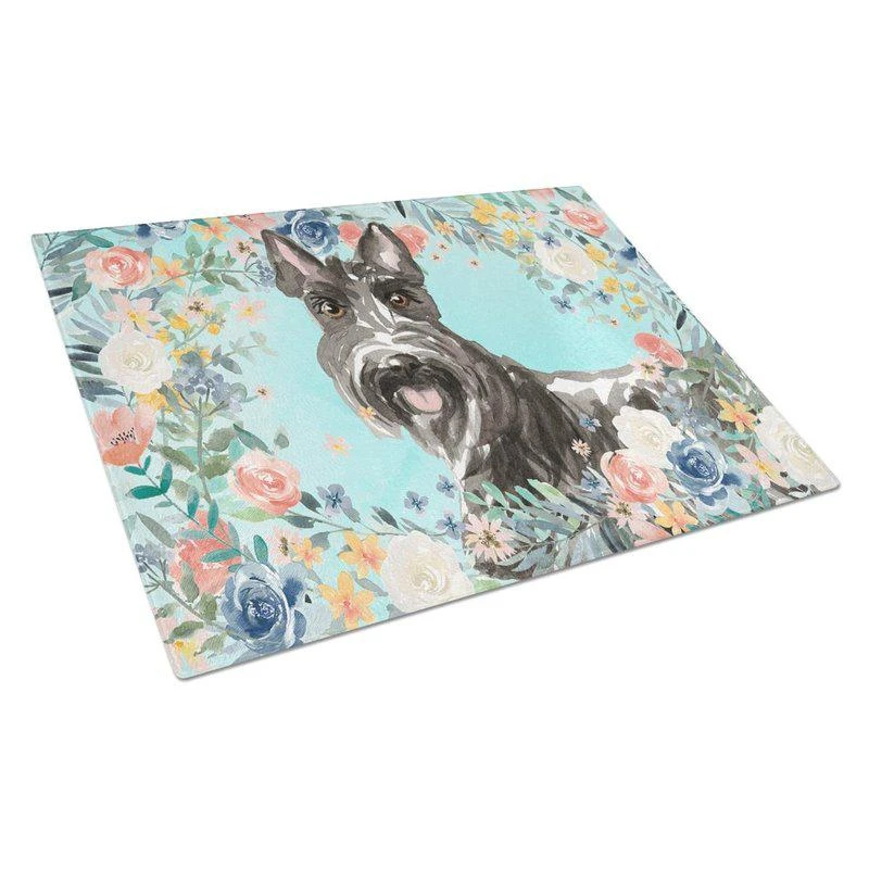 商品Caroline's Treasures|SS4163LCB Scottish Terrier Glass Cutting Board L,价格¥280,第1张图片