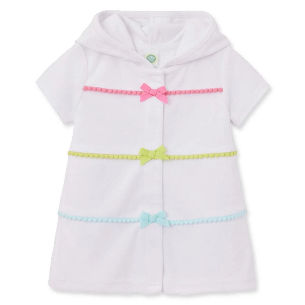 商品Little Me|Baby Girls Multi-Colored Bow Terry Swim Cover Up,价格¥268,第1张图片