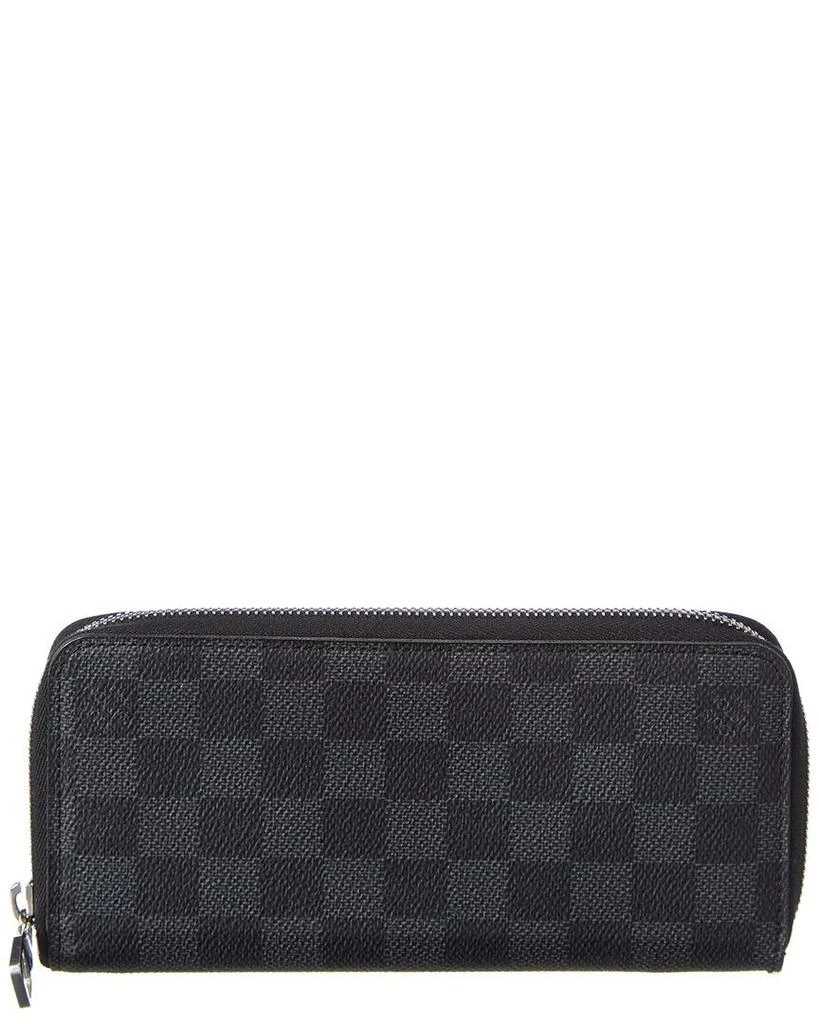 商品[二手商品] Louis Vuitton|Louis Vuitton Damier Graphite Canvas Zippy Wallet (Authentic Pre-Owned),价格¥5138,第1张图片
