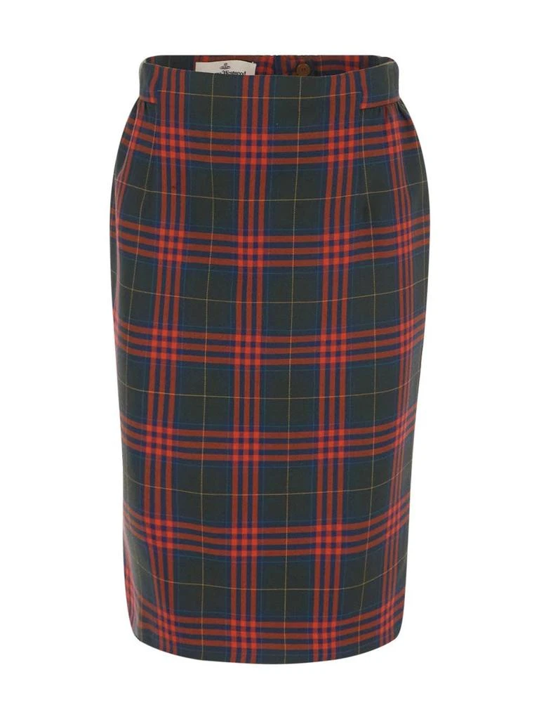 商品Vivienne Westwood|Lelio Tartan Skirt,价格¥1785,第1张图片