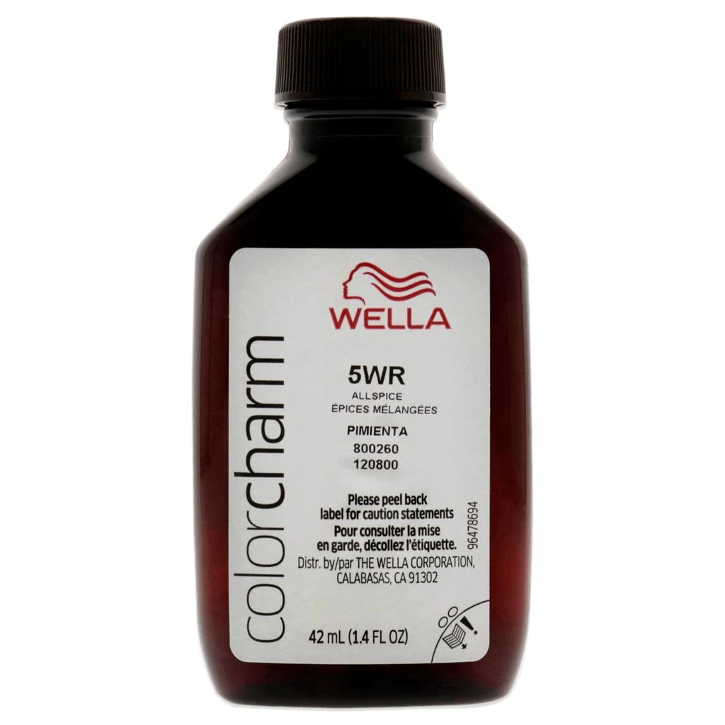 商品Wella|Color Charm Permanent Liquid Haircolor - 5WR Allspice by  for Unisex - 1.4 oz Hair Color,价格¥121,第2张图片详细描述