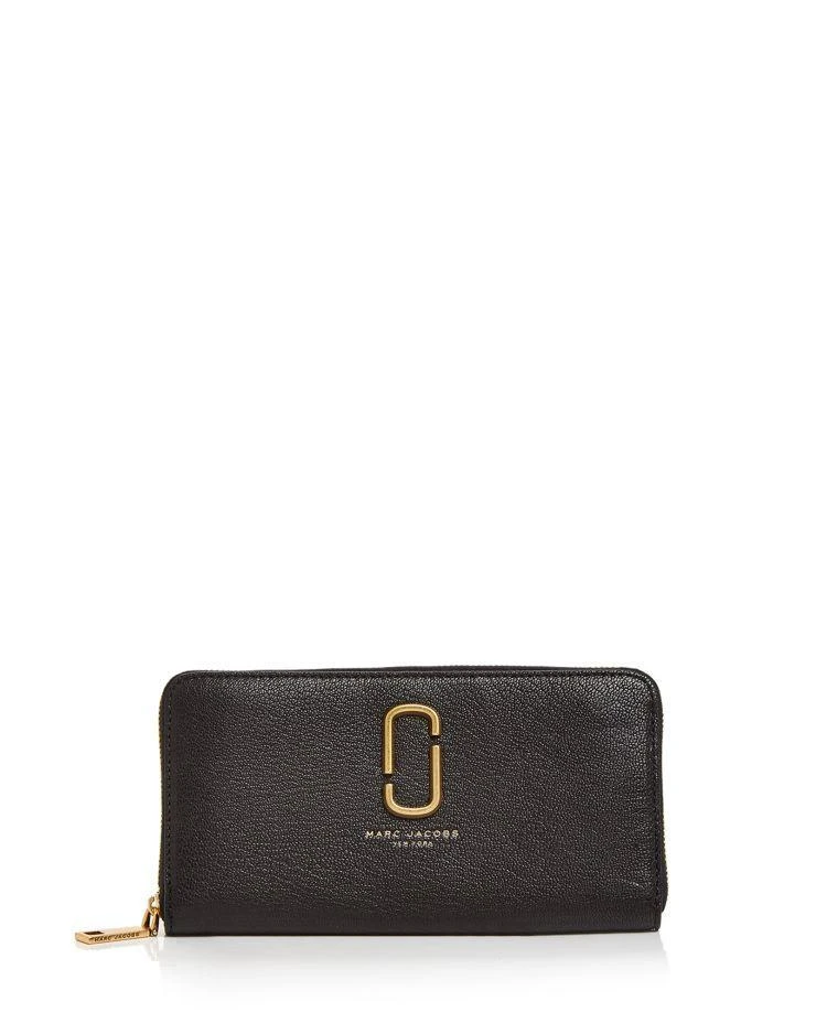 商品Marc Jacobs|Double J Standard Leather Continental Wallet,价格¥1309,第1张图片