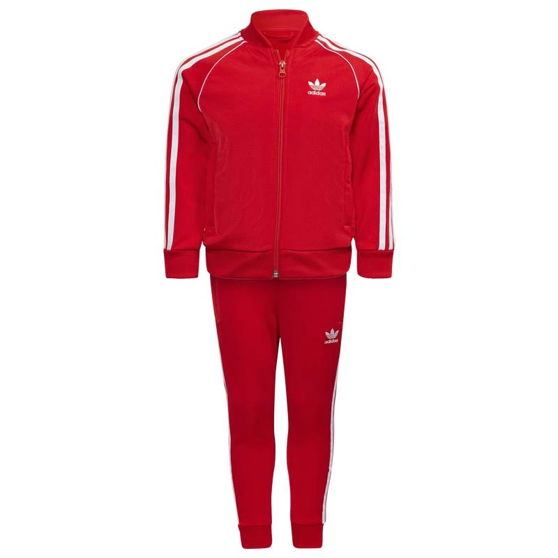 商品Adidas|adidas Originals Adicolor Superstar Track Suit - Boys' Preschool,价格¥141,第1张图片