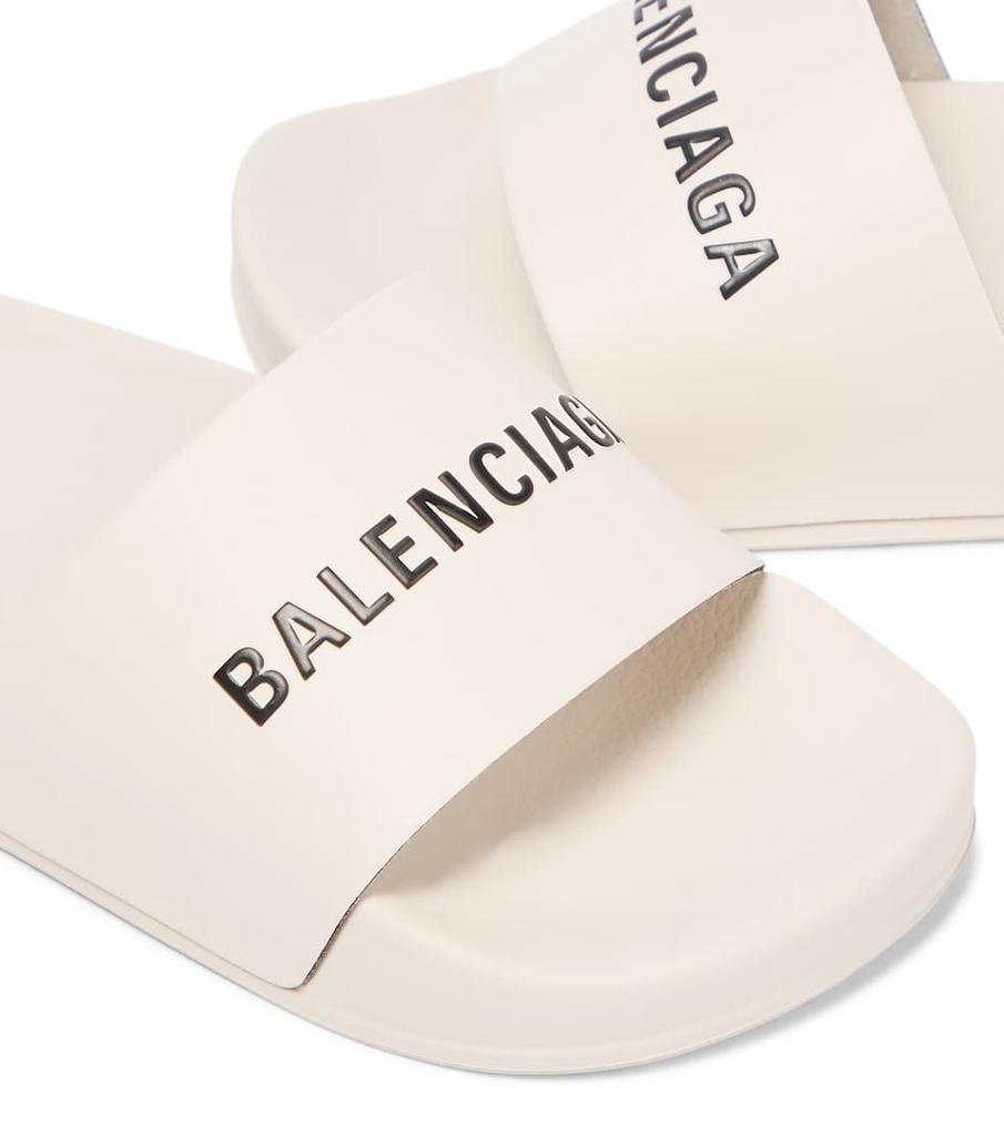 商品Balenciaga|Logo橡胶凉拖鞋,价格¥1826,第7张图片详细描述
