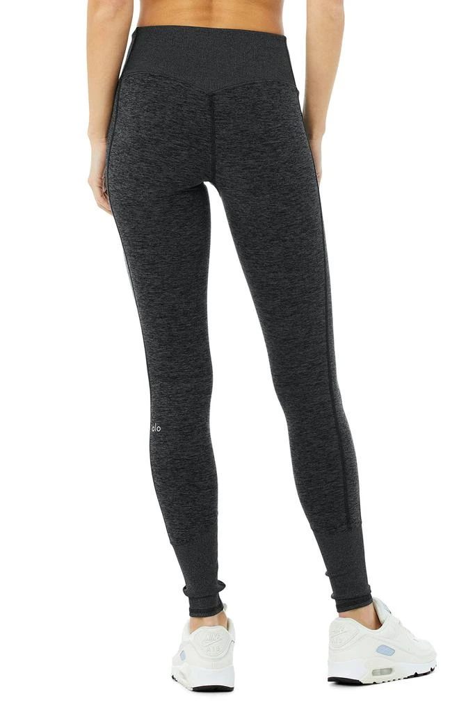 商品Alo|High-Waist Alosoft Lounge Legging - Dark Heather Grey,价格¥490,第2张图片详细描述