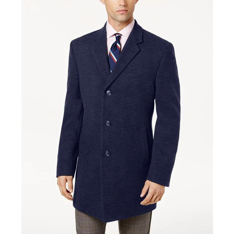 商品Tommy Hilfiger|Men's Modern-Fit Beckham Overcoat,价格¥648,第2张图片详细描述