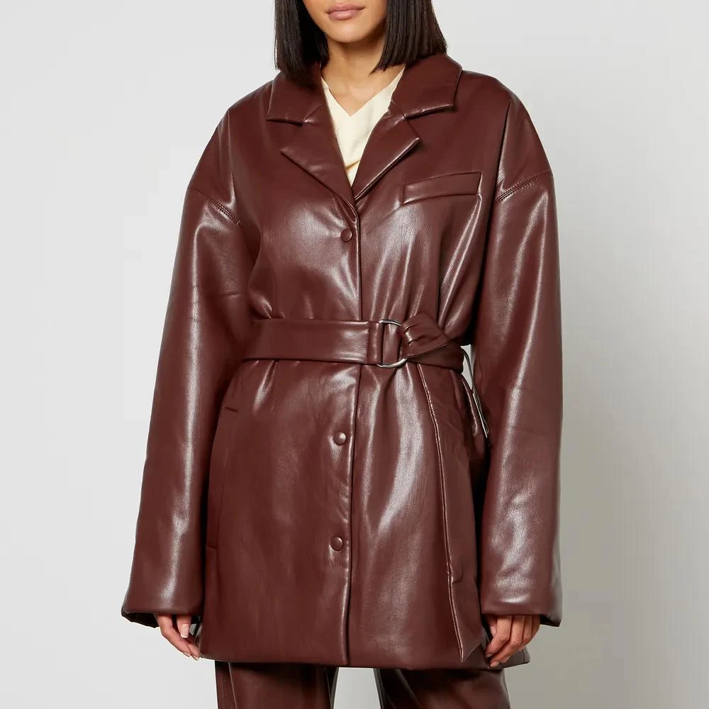 商品Nanushka|Nanushka Liban Vegan Leather Jacket,价格¥1465,第1张图片