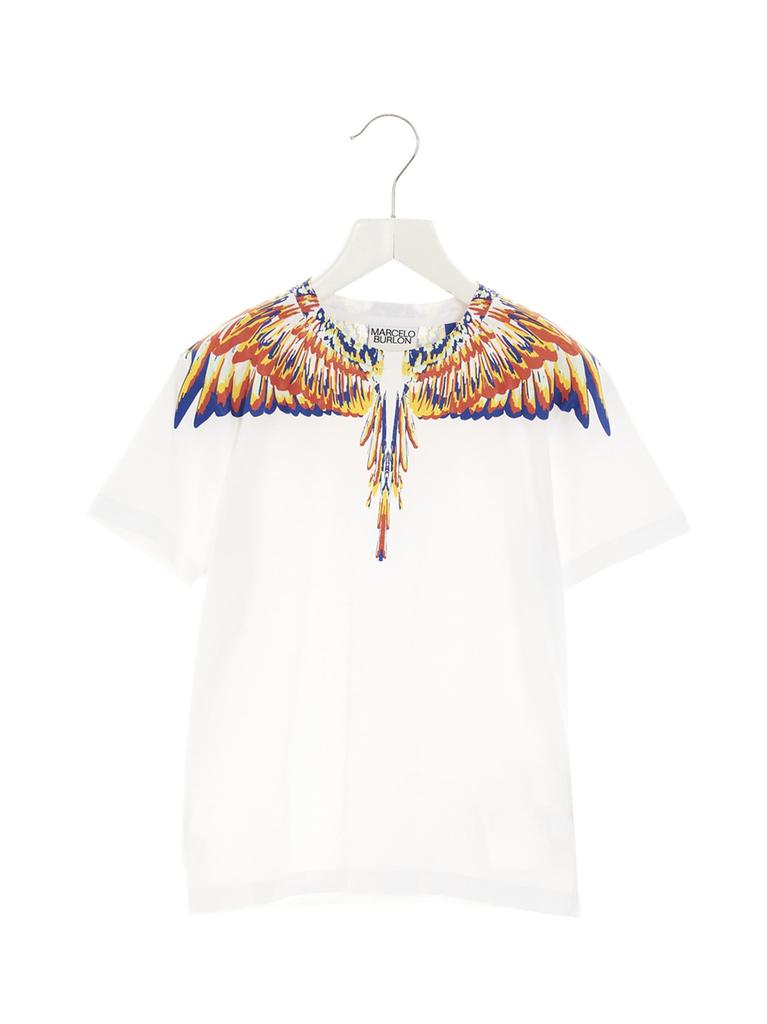 Marcelo Burlon Tempera Wings T-shirt商品第1张图片规格展示