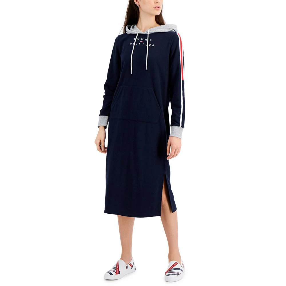 商品Tommy Hilfiger|Women's Midi Hoodie Dress,价格¥595,第1张图片