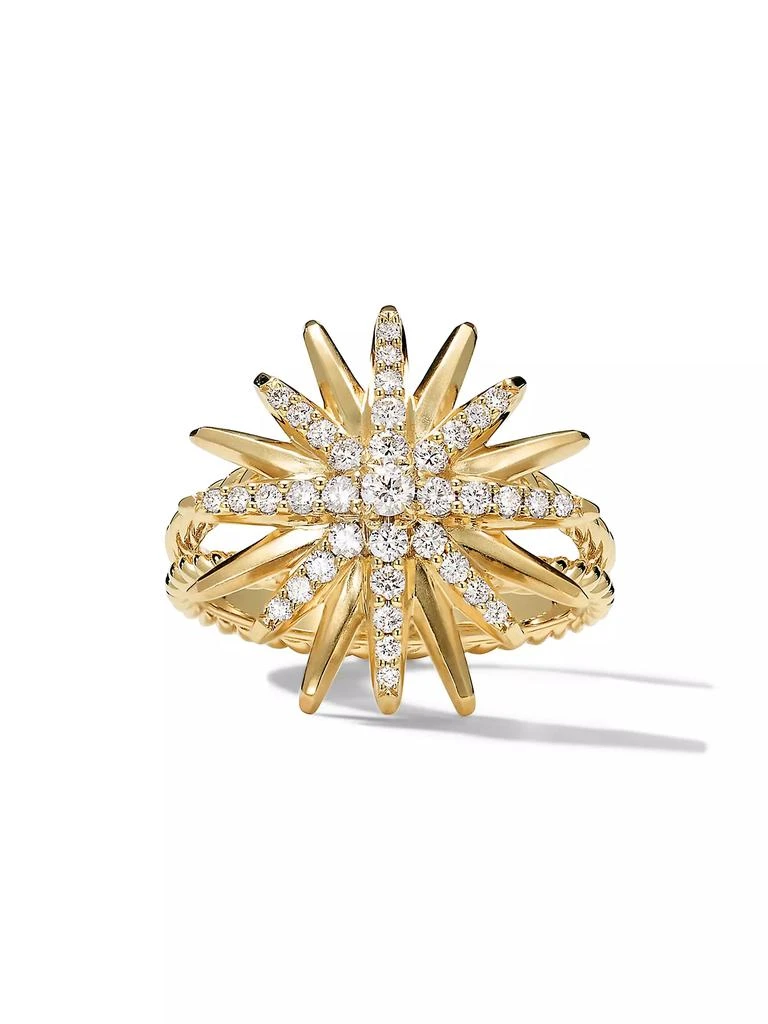 商品David Yurman|Starburst Ring in 18K Yellow Gold,价格¥28845,第2张图片详细描述