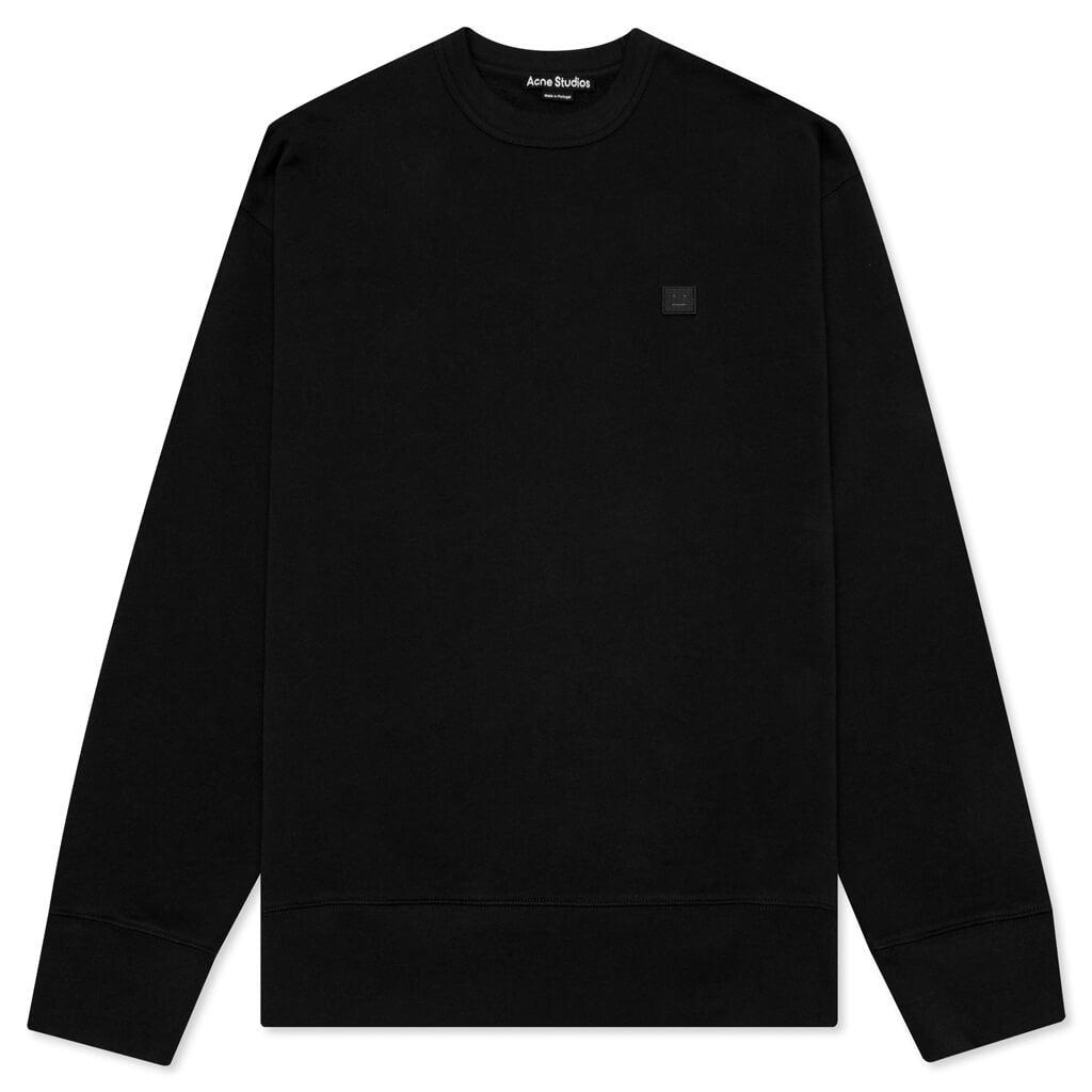 Acne Studios Crewneck Sweatshirt - Black商品第1张图片规格展示