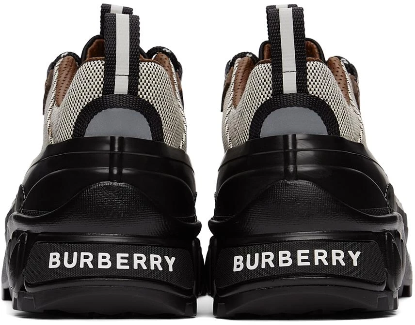 商品Burberry|灰色 & 黑色 Arthur 运动鞋,价格¥6879,第4张图片详细描述