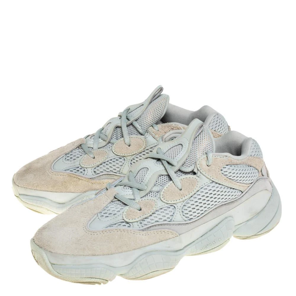 商品[二手商品] YEEZY|Yeezy x Adidas Suede and Mesh Yeezy 500 Salt Sneakers Size 39,价格¥1091,第4张图片详细描述