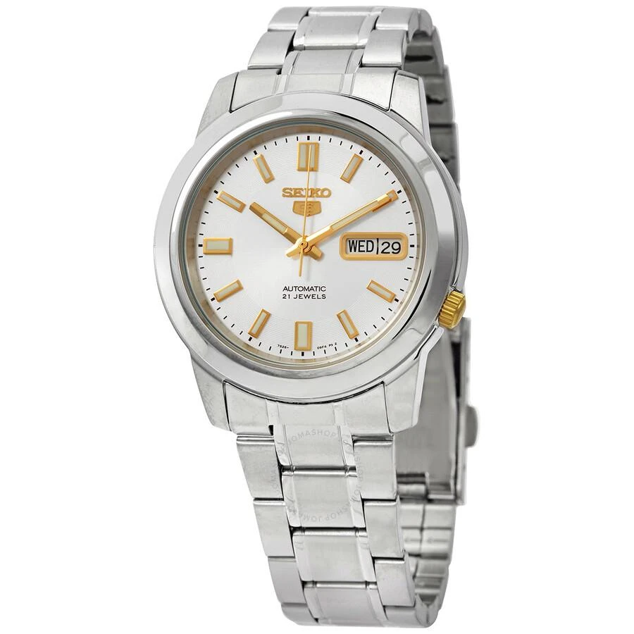 商品Seiko|5 Automatic Silver Dial Men's Watch SNKK09K1,价格¥744,第1张图片