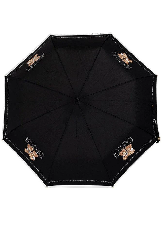 商品Moschino|Moschino Teddy Bear-Motif Logo Decorative Handle Umbrella,价格¥499,第1张图片