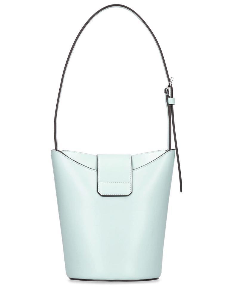 商品Salvatore Ferragamo|Trifolio Smooth Leather Bucket Bag,价格¥11209,第5张图片详细描述