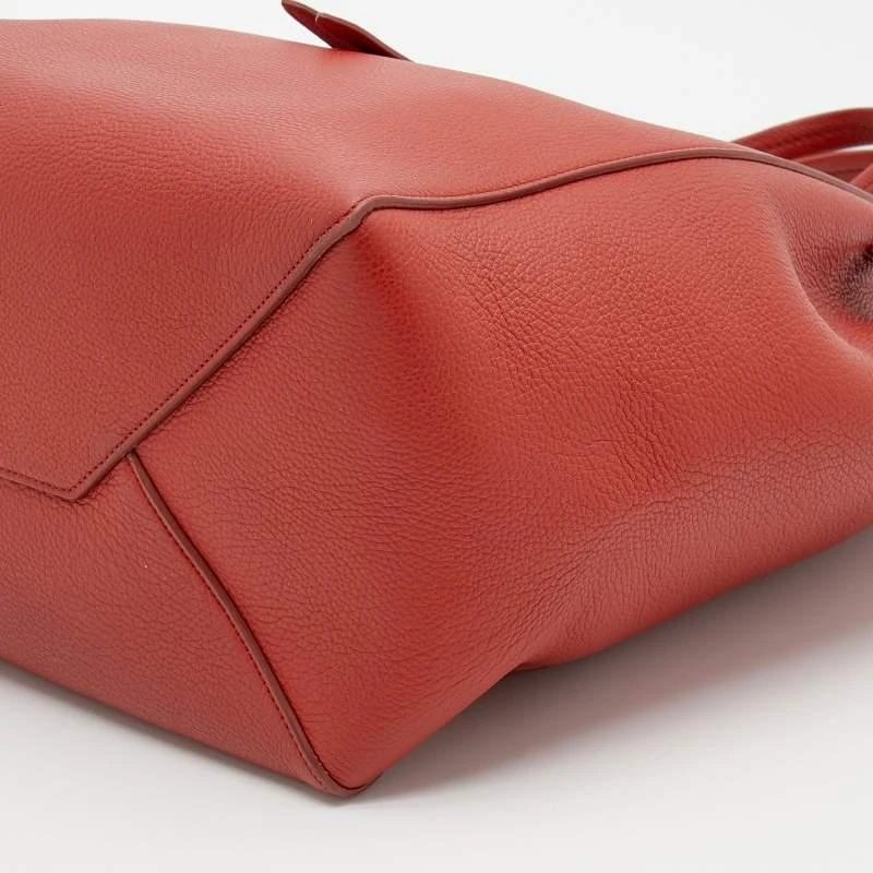 Celine Orange Soft Grained Leather Small Cabas Phantom Tote 商品