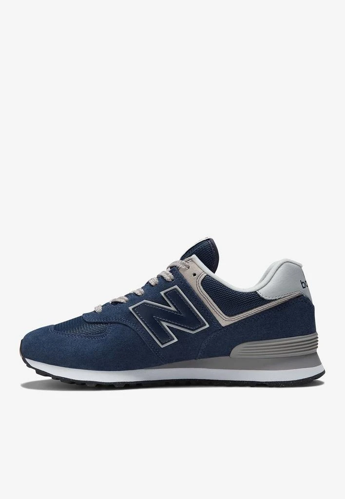 商品New Balance|574 Core Low-Top Sneakers in Navy with White,价格¥1214,第3张图片详细描述