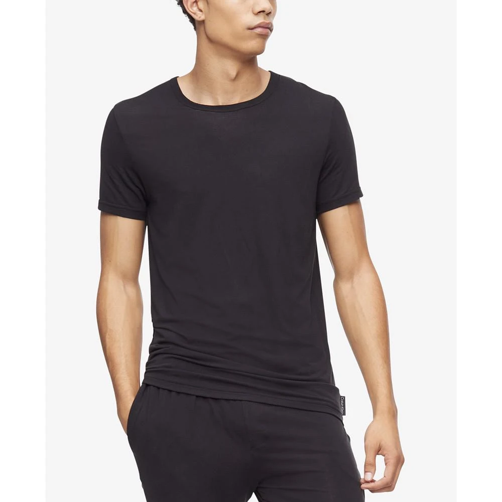 商品Calvin Klein|Men's Ultra Soft Modern Modal Crewneck Lounge T-Shirt,价格¥128,第1张图片