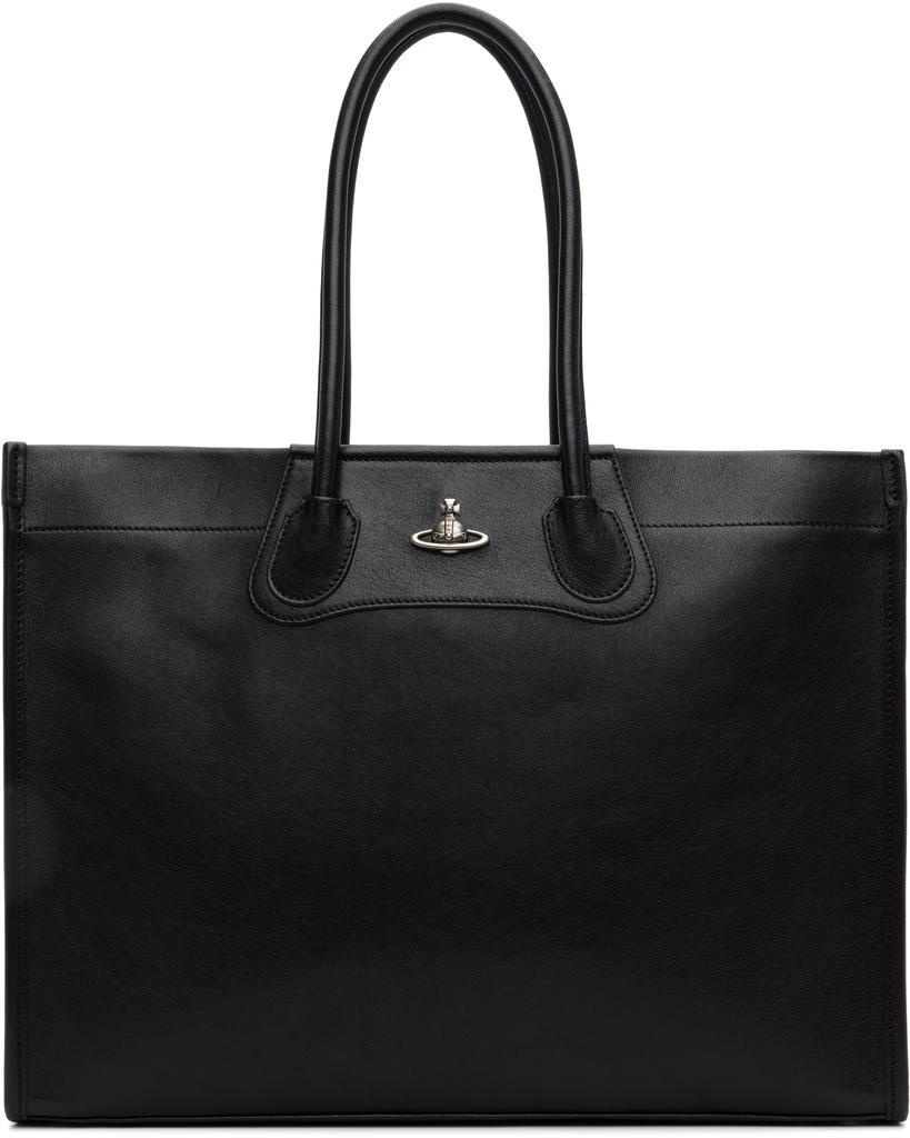 Black Troy Tote image 2