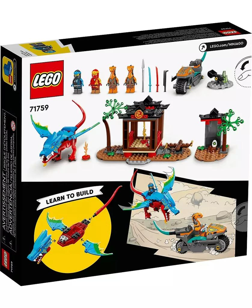 商品LEGO|Ninjago Ninja Dragon Temple 71759 Building Set, 161 Pieces,价格¥337,第3张图片详细描述