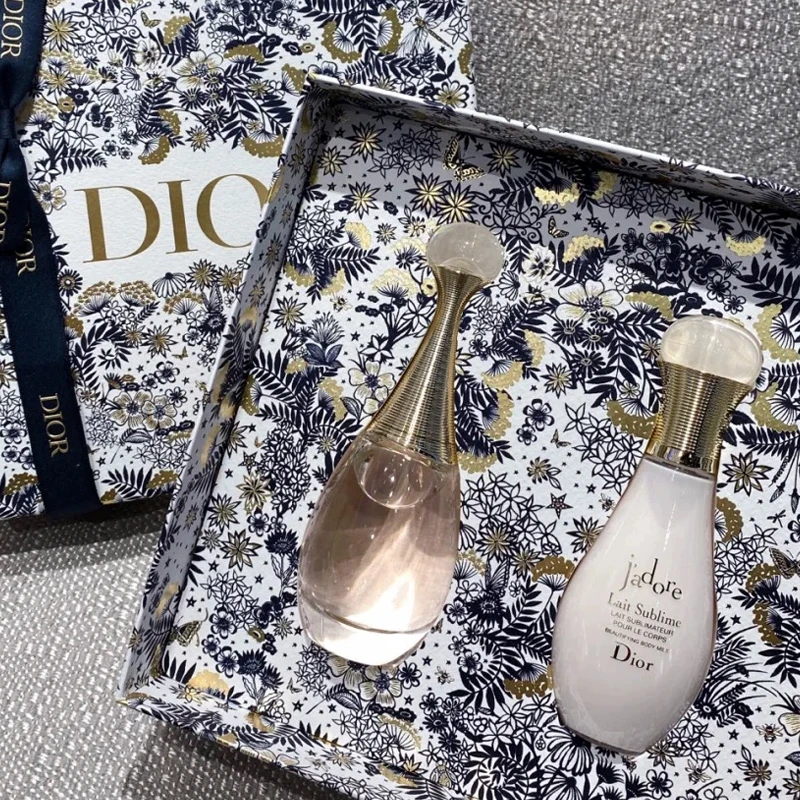 Dior 迪奥 2023年真我香水身体乳圣诞套装 浓香50ml身体乳75ml 馥郁繁花大女主香 商品