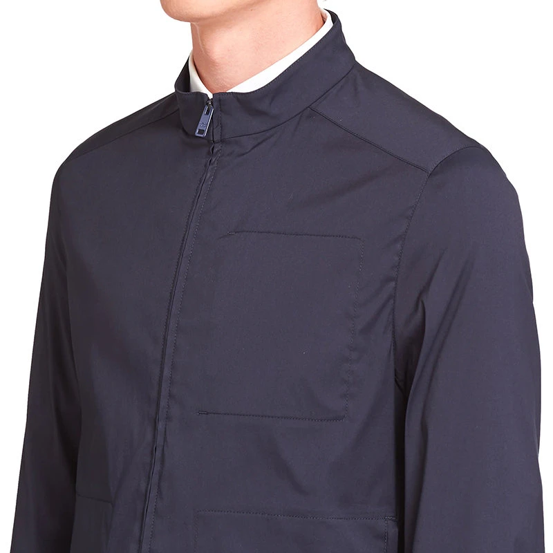 【预售3-7天】PRADA/普拉达 21年秋冬 男士蓝色棉质弹性短袖外套SGB765_Z21_F0V41_S_211 商品