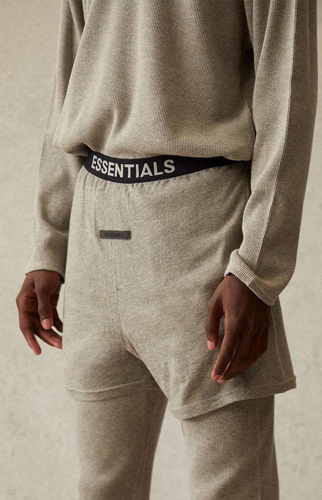 商品Essentials|Essentials Heather Oatmeal Lounge Shorts,价格¥149,第7张图片详细描述
