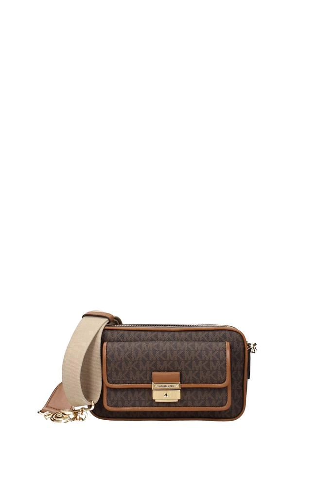 商品Michael Kors|Crossbody Bag bradshaw md Fabric Brown Acorn,价格¥1536,第1张图片