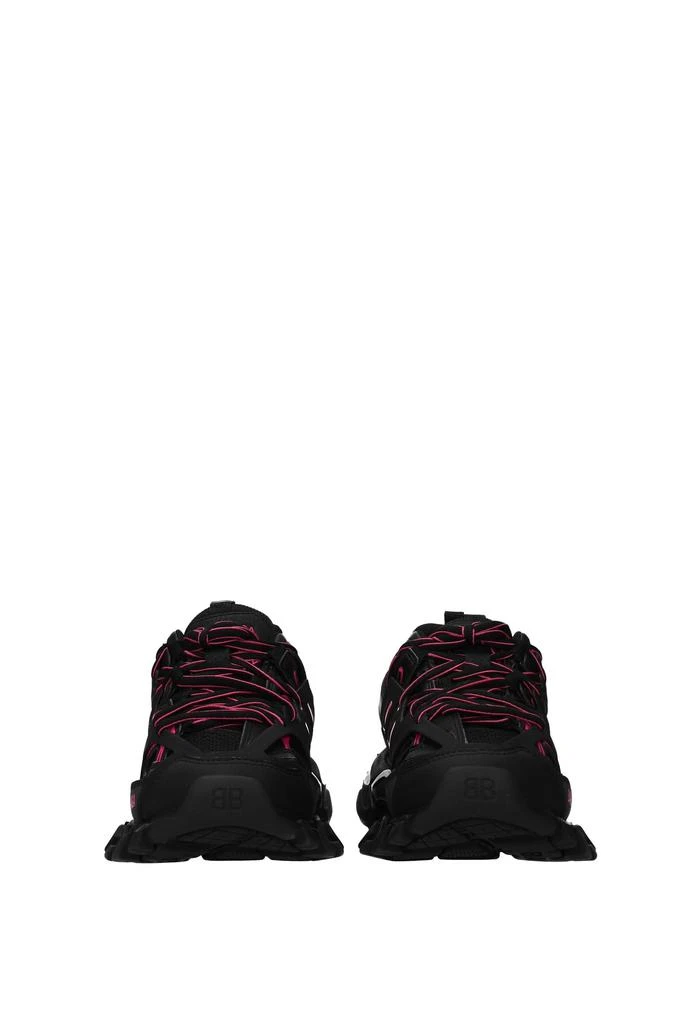 商品Balenciaga|Sneakers track Polyurethane Black Fluo Pink,价格¥4679,第3张图片详细描述