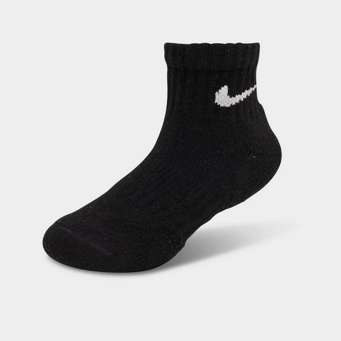 商品NIKE|Little Kids' Nike Dri-FIT Ankle Socks (6-Pack),价格¥149,第3张图片详细描述