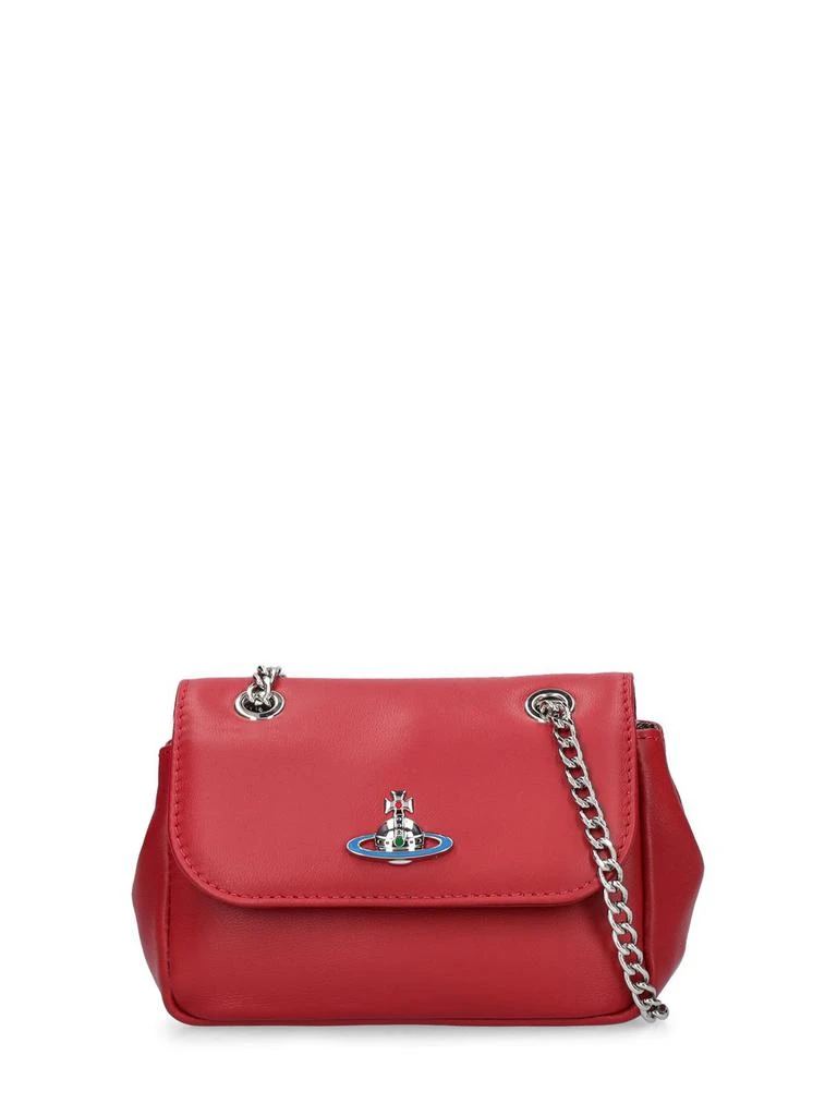 商品Vivienne Westwood|Small Nappa Leather Shoulder Bag,价格¥2408,第1张图片