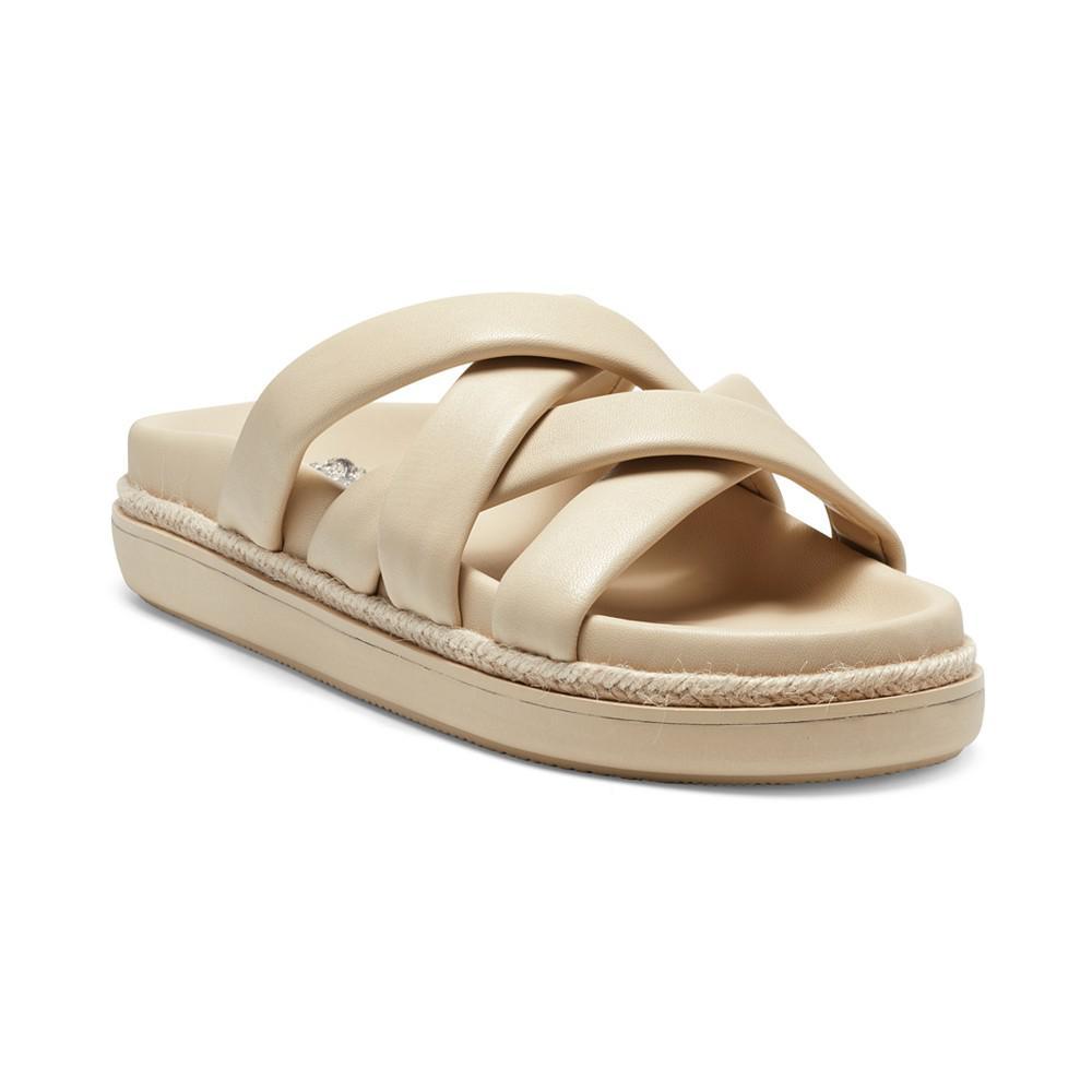 商品Vince Camuto|Women's Chavelle Crisscross Rubber Slide Sandals,价格¥728,第1张图片