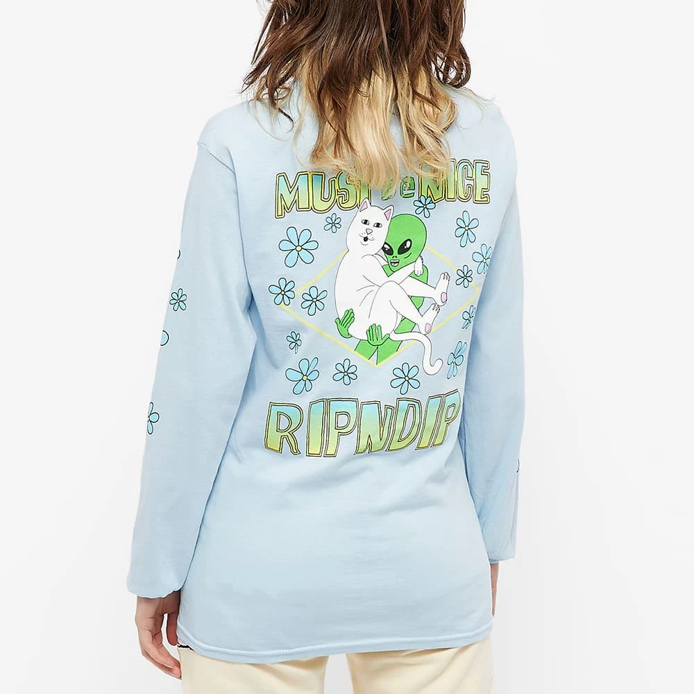 商品RIPNDIP|RIPNDIP Long Sleeve Lonely Lover Print Top,价格¥200,第4张图片详细描述