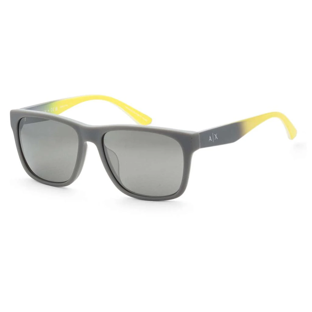 商品Armani Exchange|Armani Exchange Men's Grey Butterfly Sunglasses,价格¥263,第1张图片