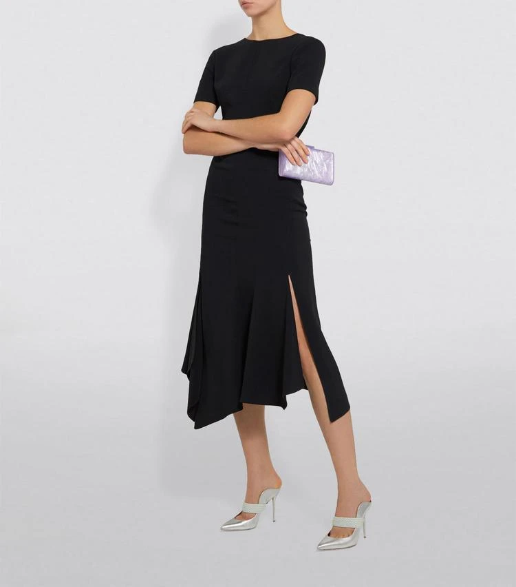 商品Victoria Beckham|Asymmetric Open Back Midi Dress,价格¥12063,第4张图片详细描述