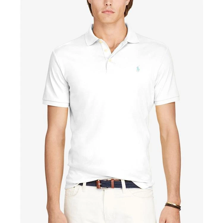 Men's Slim-Fit Mesh Polo 商品