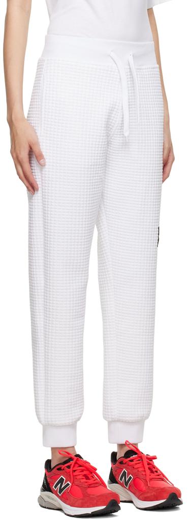 White Polyester Lounge Pants商品第2张图片规格展示