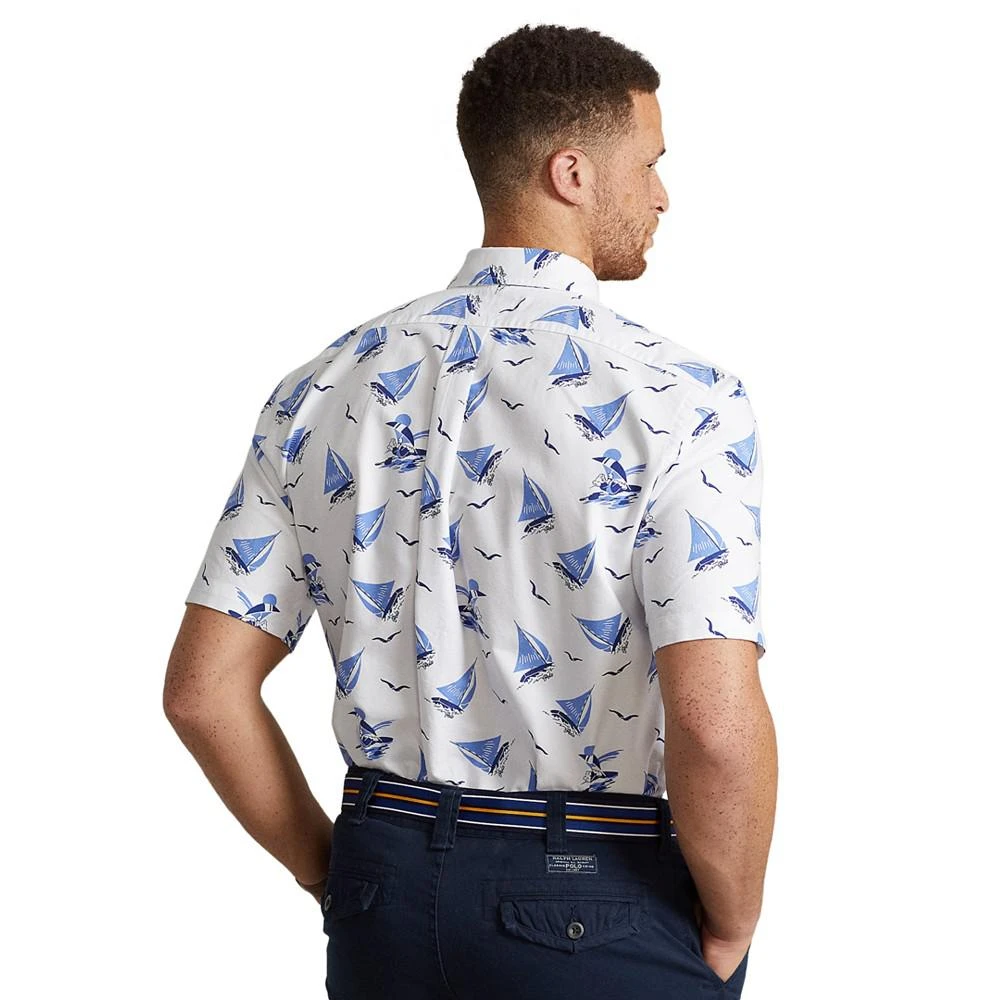 商品Ralph Lauren|Men's Big & Tall Polo Bear Oxford Shirt,价格¥279,第2张图片详细描述