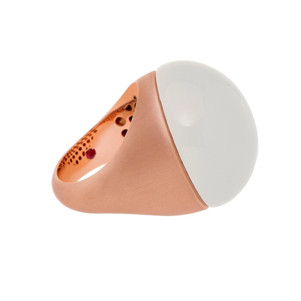 商品Roberto Coin|Roberto Coin 18K Rose Gold Onyx Ring sz 7.25 473411AX73O0,价格¥22866,第3张图片详细描述