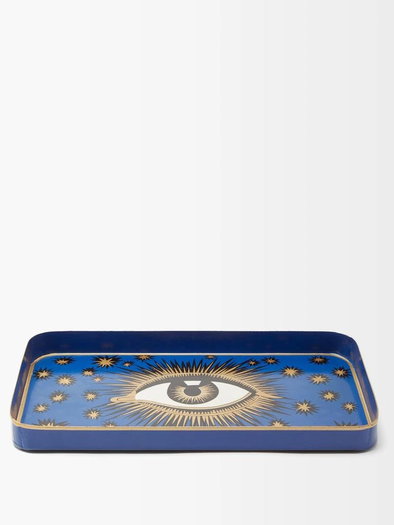 商品Les Ottomans|Eye hand-painted metal tray,价格¥861,第1张图片
