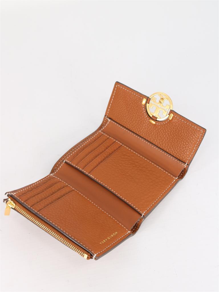 商品Tory Burch|Kira leather-colored wallet with logo,价格¥1176,第6张图片详细描述