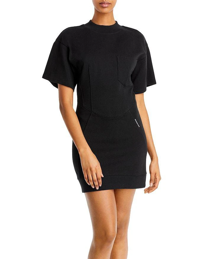 商品Alexander Wang|Sculpted Short Sleeve Dress,价格¥1551,第1张图片